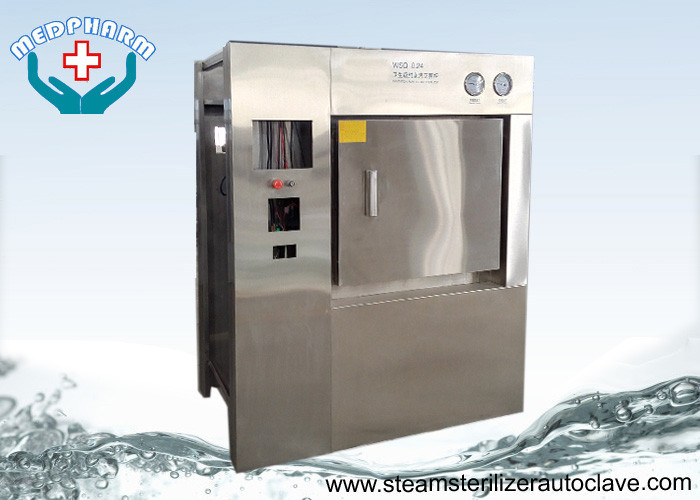 SS304 Chamber Veterinary Autoclave With Bowie Dick Test Vacuum Leak Test