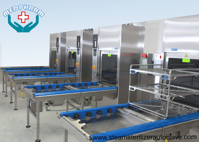 Horizontal Saturated Steam Lab Steam Autoclave Sterilization With Inner