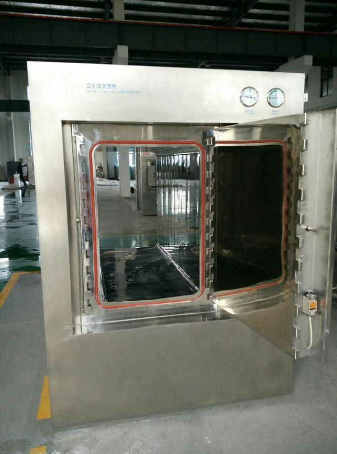 Bulk Double Door Laboratory Steam Sterilizer Autoclave 304 Stainless
