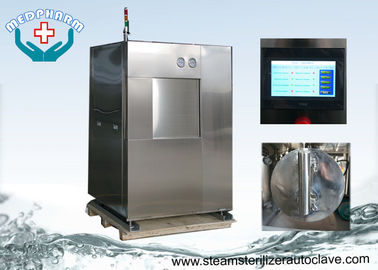 Compact Autoclave Sterilizer Machine With Angle Seat Valve Or Ball Valve In Piping Line