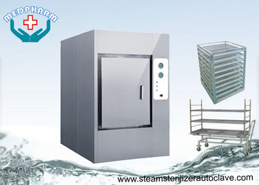 Floor standing Large Waste Autoclaves With Temperature Sensors For CSSD