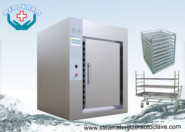 SS316L Chamber Steam Pass Through Autoclave With PT-100 Temperature Sensor