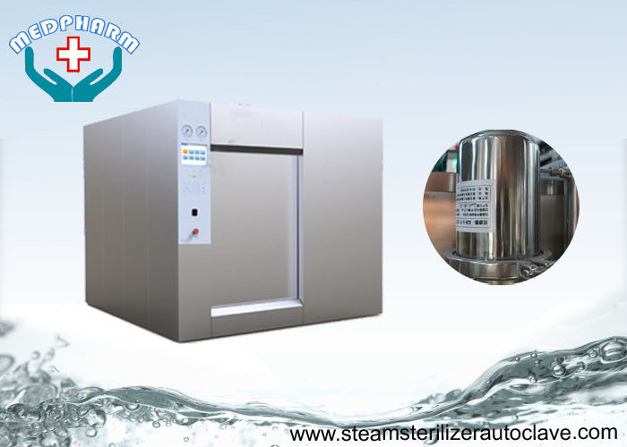Hot Water Shower Sterilizer Autoclave With Leak Test Function For Ampoules And Vails