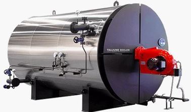 Three - Pass Structure YY(Q)W Horizontal Oil / Gas Steam Boiler PLC Control