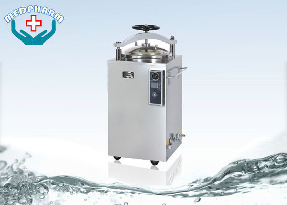 Touch Screen Vertical Medical Autoclave Sterilizer With Digital Display And Two Baskets