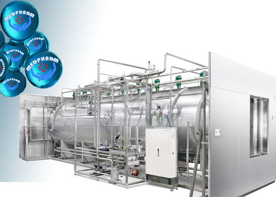 PLC 100L Autoclave Steam Sterilizer For Hospital Laboratory Pneumatic Sliding Door